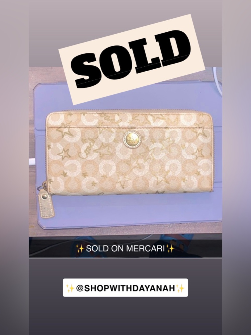 Coach Waverley Star Wallet